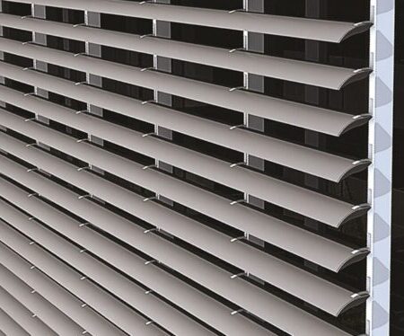 Lam chắn nắng hình lá liễu