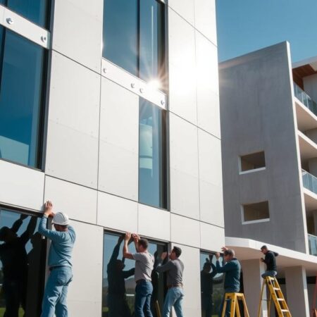 tấm ốp nhôm facade