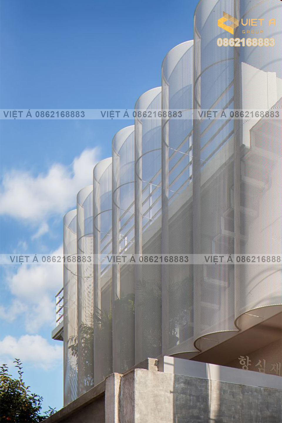 Chi tiết cấu tạo tấm nhôm facade lắp ghép