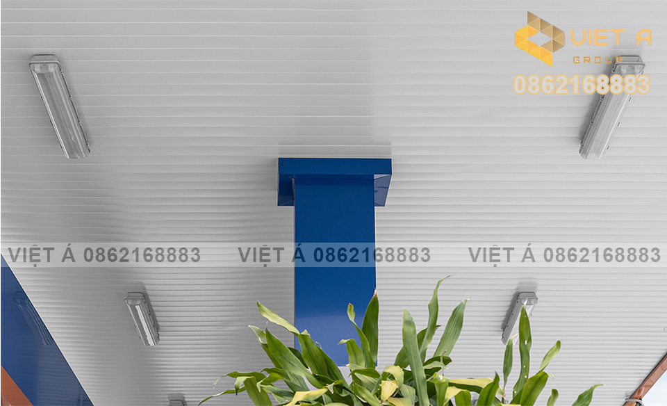 Màu sắc đa dạng của trần nhôm C300 phù hợp nhiều phong cách kiến trúc
