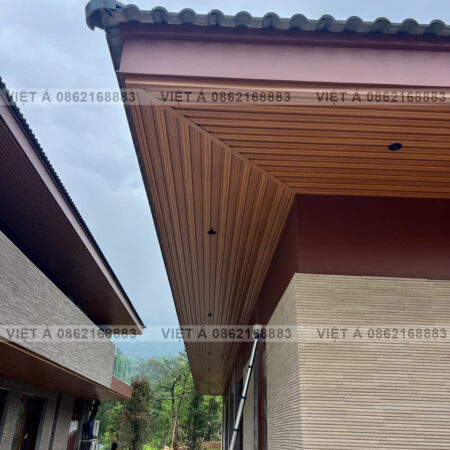 Chi tiết khung xương định hình cho trần nhôm F45