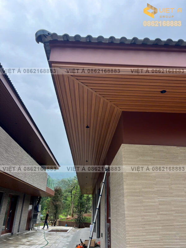Chi tiết khung xương định hình cho trần nhôm F45
