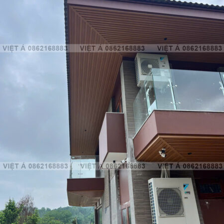Bộ sưu tập mẫu mã trần nhôm F45 vân gỗ – ánh kim