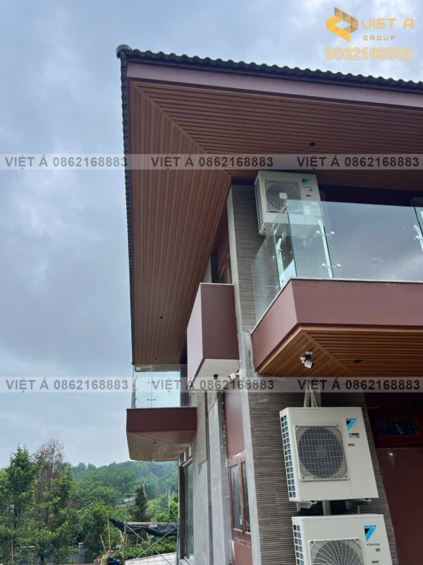 Bộ sưu tập mẫu mã trần nhôm F45 vân gỗ – ánh kim