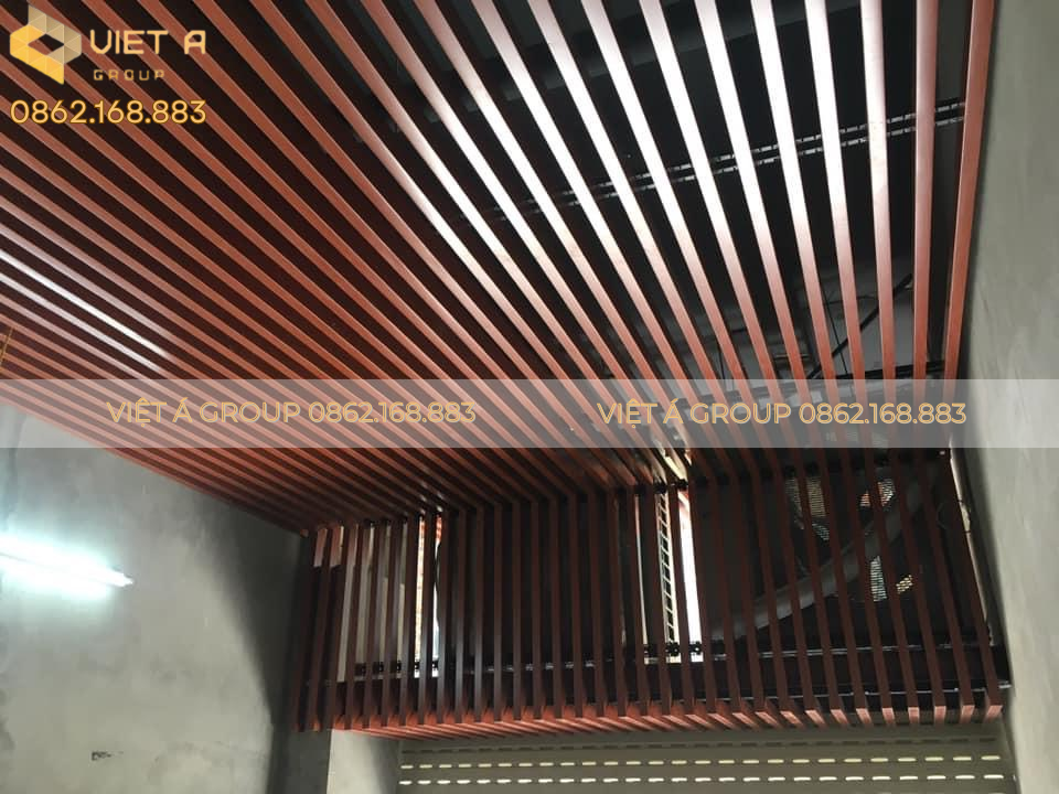 Thi Công Trần Nhôm U-Shaped 30x60 Vân Gỗ Cho Văn Phòng Phú Thành – Udic Hoàng Đạo Thuý, Hà Nội 18 4 6