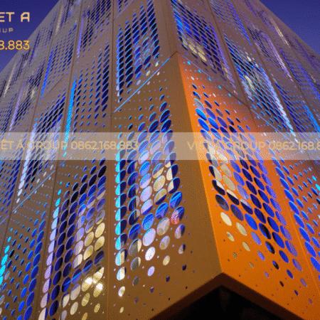 Tấm ốp nhôm Facade CNC