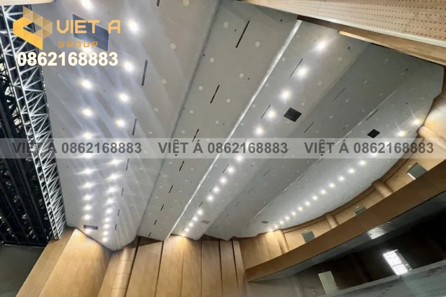 Top Mẫu Trần Nhôm Tại Hà Nội Phù Hợp Với Công Trình Công Nghiệp 17 Công trình sử dụng trần nhôm tại Hà Nội
