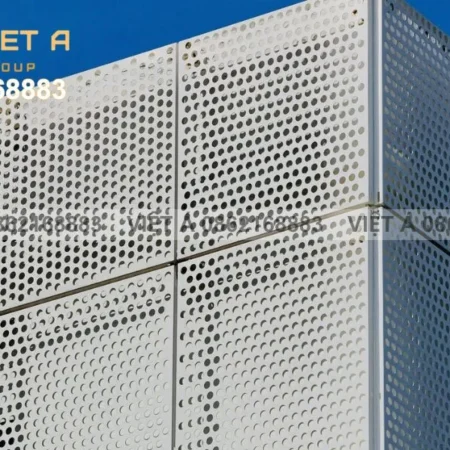 Ứng dụng tấm nhôm đục lỗ CNC Hà Nội trong thiết kế nội thất