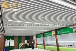 Bảng báo giá trần nhôm U Shaped Hà Nội áp dụng cho năm 2025