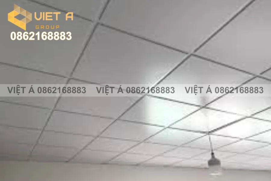 Mẫu trần nhôm layin 600x600 Hà Nội thi công thực tế tại văn phòng