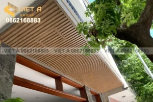 Trần nhôm sóng F45-Shaped tạo hiệu ứng ánh sáng chiều sâu