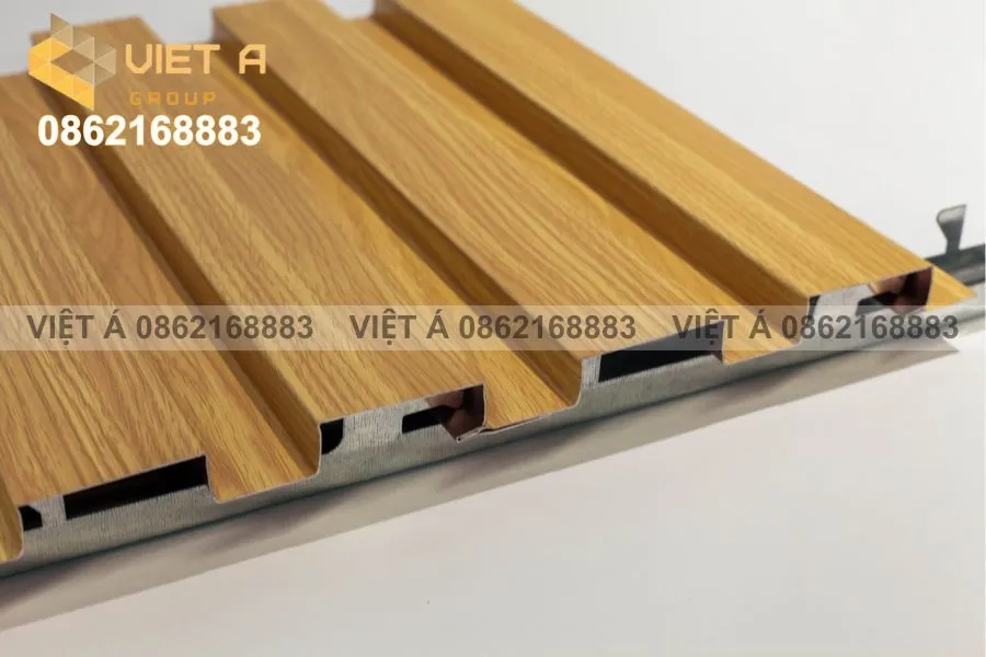 Ứng Dụng Trần Nhôm Sóng F45-Shaped Trong Thiết Kế Nội Thất Tại Hà Nội 18 Hình ảnh thực tế thi công trần nhôm sóng F45-Shaped