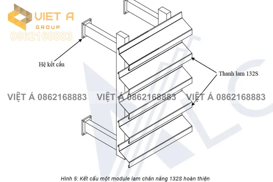 Hướng Dẫn Thi Công Lam Chắn Nắng 132S Tại Hà Nội 35 Kiểm tra lại toàn bộ hệ lam chắn nắng 132s