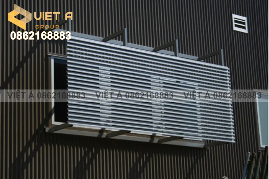 Hướng Dẫn Thi Công Lam Chắn Nắng 132S Tại Hà Nội 30 Ảnh thi công Lam chắn nắng 132S thực tế tại công trình