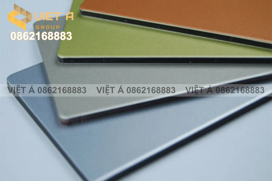 Sự đa dạng màu sắc của Tấm Ốp Alu Nhôm Nhựa Ngoài Trời