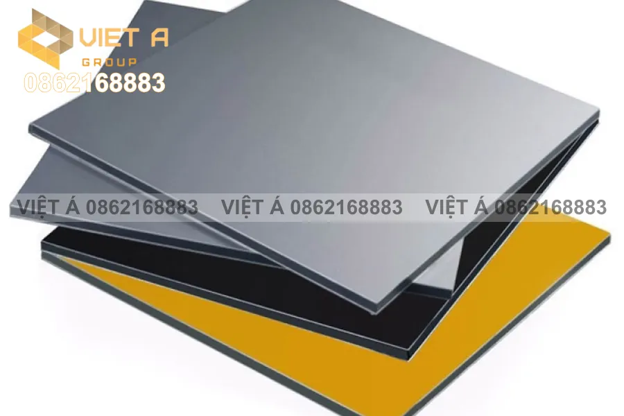 Mẫu phối màu Tấm Ốp Alu Nhôm Nhựa Ngoài Trời hiện đại