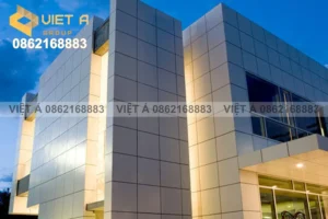 Công trình sử dụng Tấm Ốp Alu Nhôm Nhựa Ngoài Trời bền đẹp