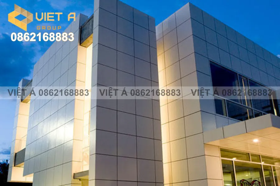 Công trình sử dụng Tấm Ốp Alu Nhôm Nhựa Ngoài Trời bền đẹp