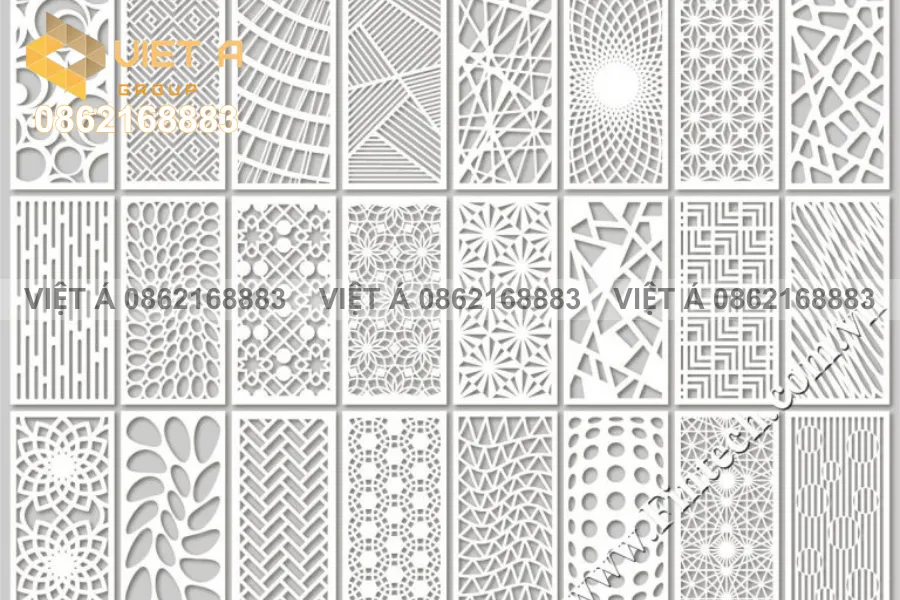 Đơn Vị Thi Công Tấm Ốp Nhôm Facade CNC Chuyên Nghiệp Hà Nội 21 Tấm Ốp Nhôm Facade CNC với hoa văn độc đáo, sang trọng