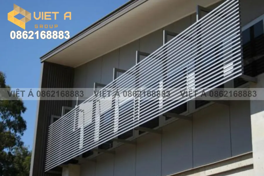 Hướng Dẫn Thi Công Lam Chắn Nắng 132S Tại Hà Nội 34 Ảnh thực tế dự án sử dụng Lam chắn nắng 132S