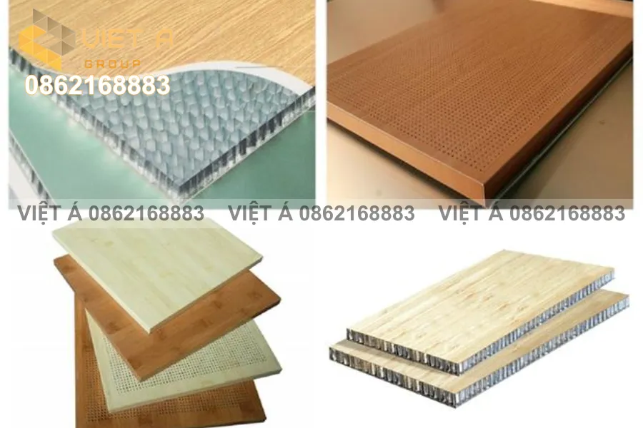 Trần nhôm tổ ong phối màu độc đáo