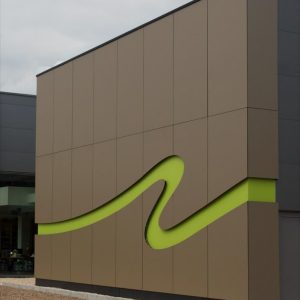 Tấm ốp nhôm nhựa Aluminum ngoài nhà