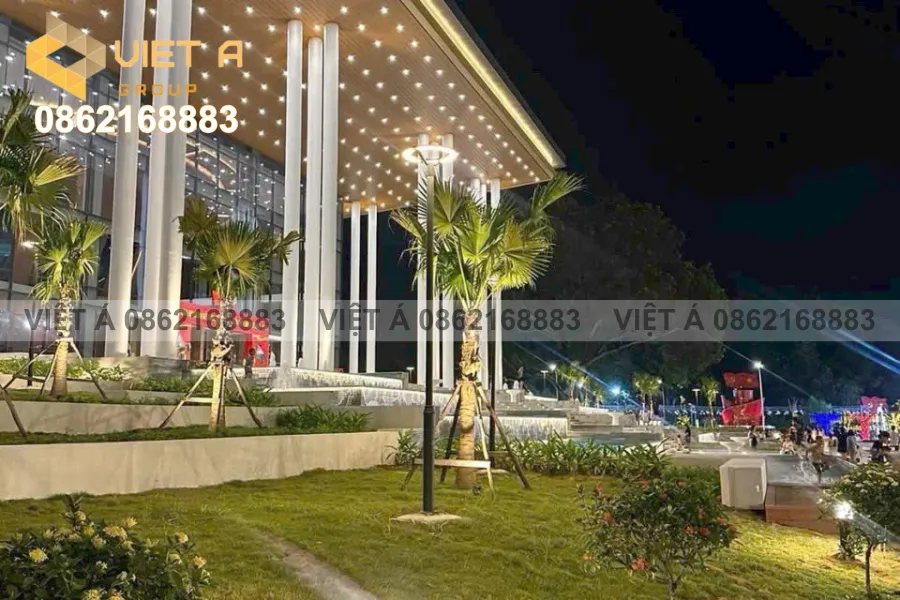 Trần nhôm C300 tạo hiệu ứng ánh sáng đẹp mắt