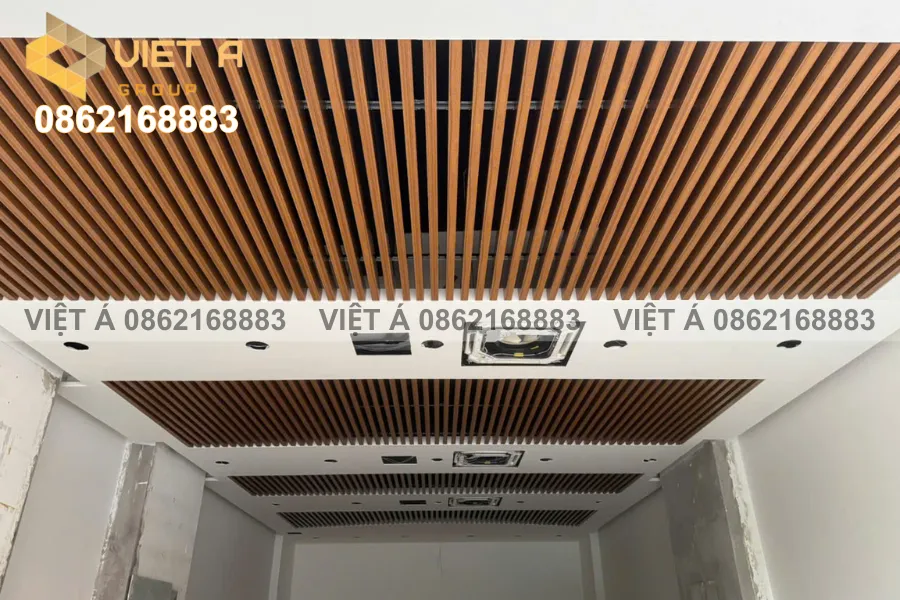 Hệ thống khung xương và trần nhôm U50x100 đồng bộ