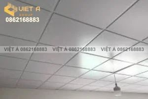 Mẫu trần nhôm layin 600x600 Hà Nội thi công thực tế tại văn phòng