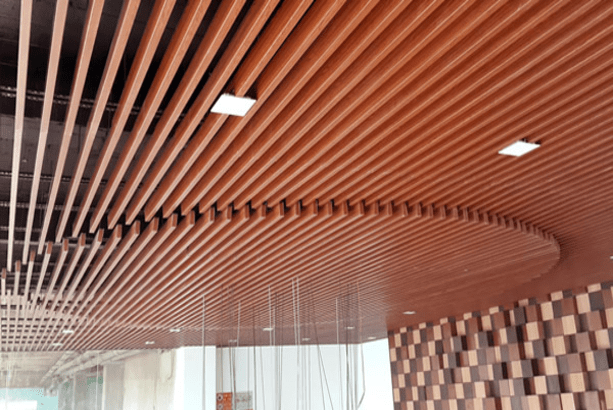 Đơn vị thi công trần nhôm phòng khách đẹp, giá rẻ tại Hà Nội 2 Thi công trần nhôm phòng khách đẹp