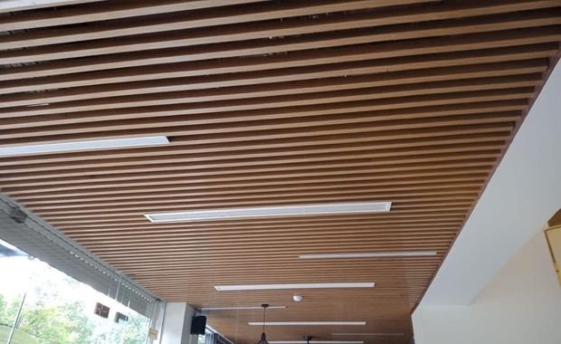 Công trình sử dụng trần nhôm lam sóng